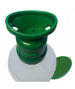 Botella lavaojos  solución salina