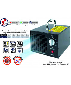 Generador de Ozono Portátil