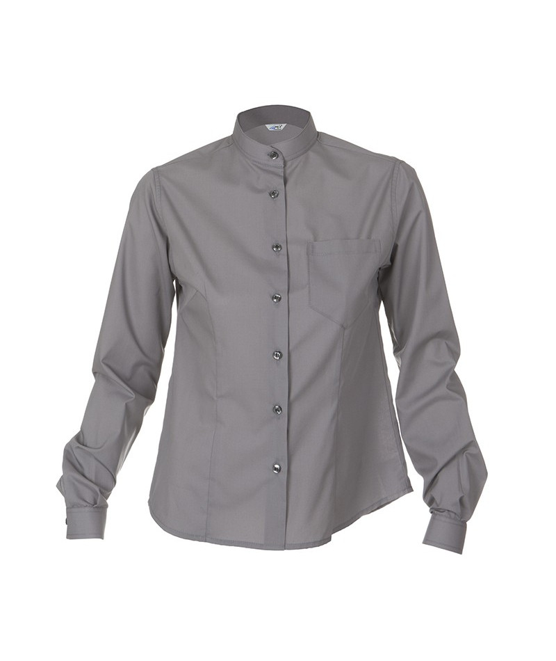 Camisa Mujer M.L. Gris Perla