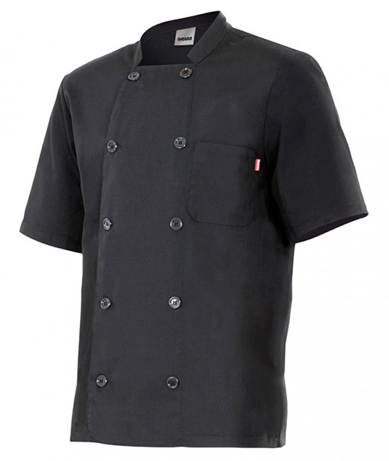 Chaqueta cocinero manga corta