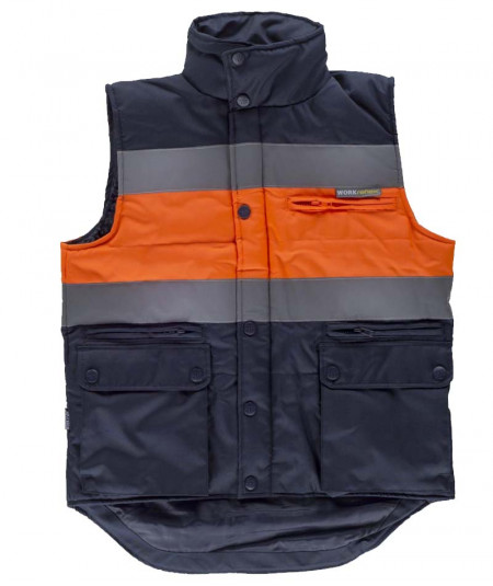 Chaleco acolchado Fluor