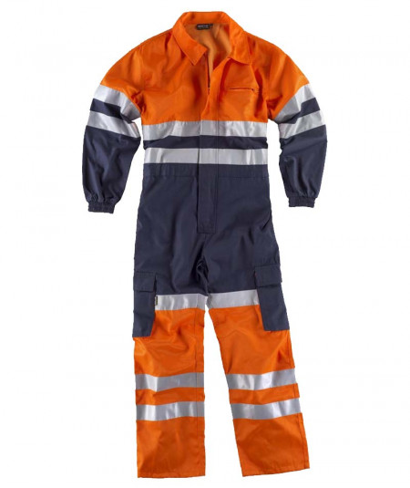 Buzo Combinado con Cintas Reflectantes