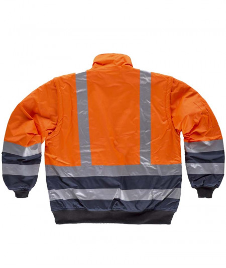 Cazadora Piloto Acolchada, Impermeable y Desmontable