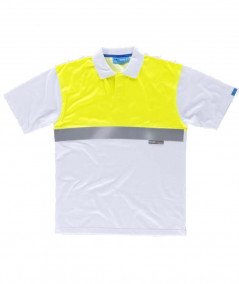 Polo Combinado de Manga Corta con Tratamiento Antibacteriano