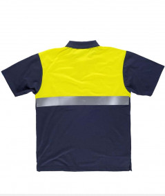 Polo Combinado de Manga Corta con Tratamiento Antibacteriano