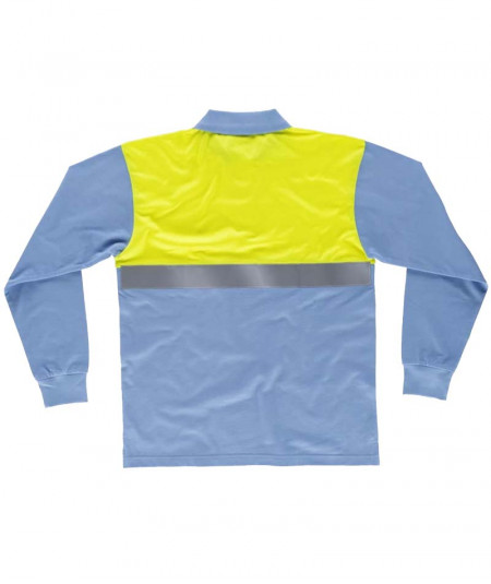 Polo Combinado de Manga Larga con Tratamiento Antibacteriano