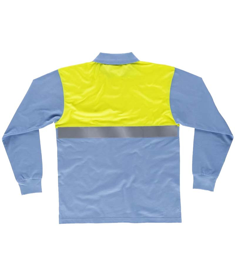 Polo Combinado de Manga Larga con Tratamiento Antibacteriano