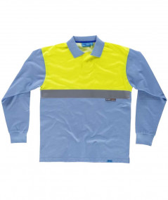 Polo Combinado de Manga Larga con Tratamiento Antibacteriano