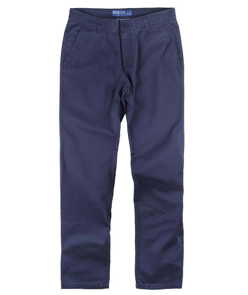 Pantalón Recto de Algodón