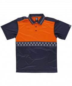 Polo Combinado de Manga Corta